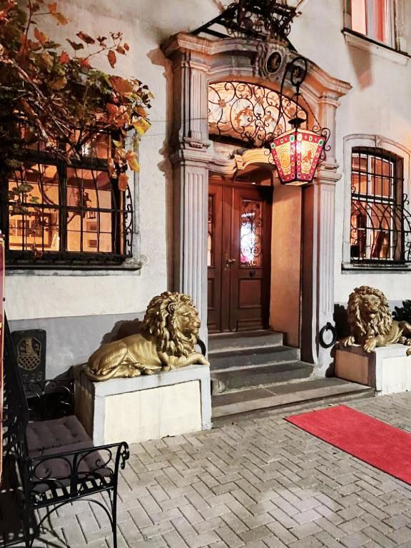 Hotel Zum Goldenen Loewen Sankt Goar Exteriör bild