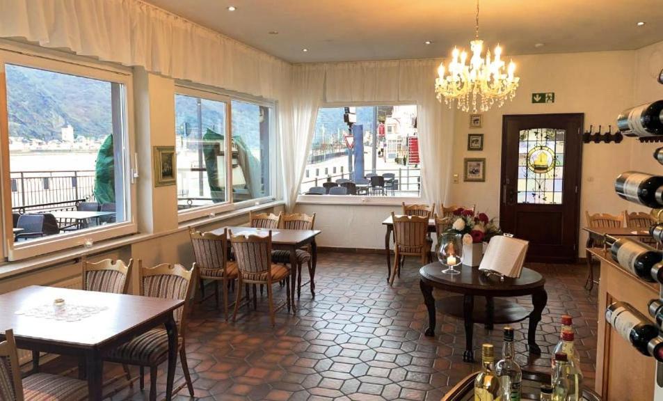 Hotel Zum Goldenen Loewen Sankt Goar Exteriör bild