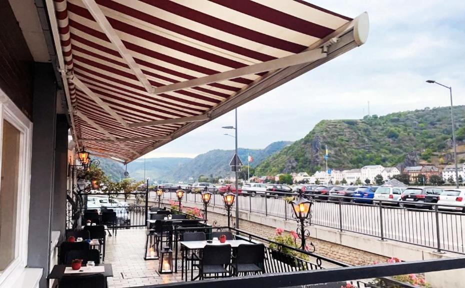 Hotel Zum Goldenen Loewen Sankt Goar Exteriör bild