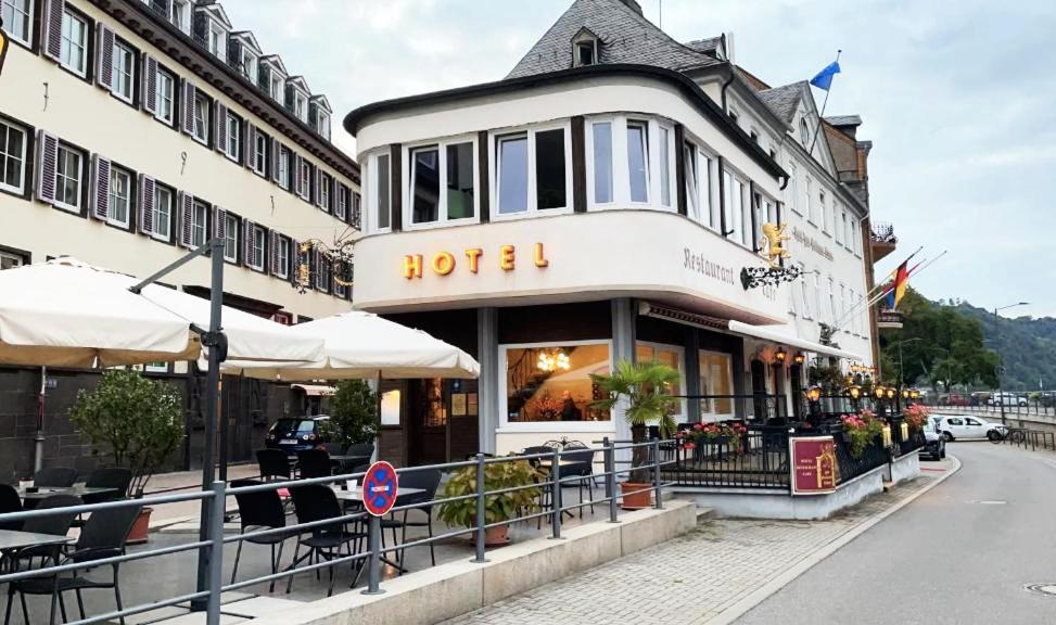 Hotel Zum Goldenen Loewen Sankt Goar Exteriör bild