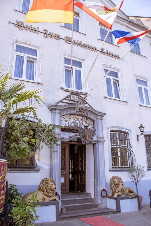 Hotel Zum Goldenen Loewen Sankt Goar Exteriör bild